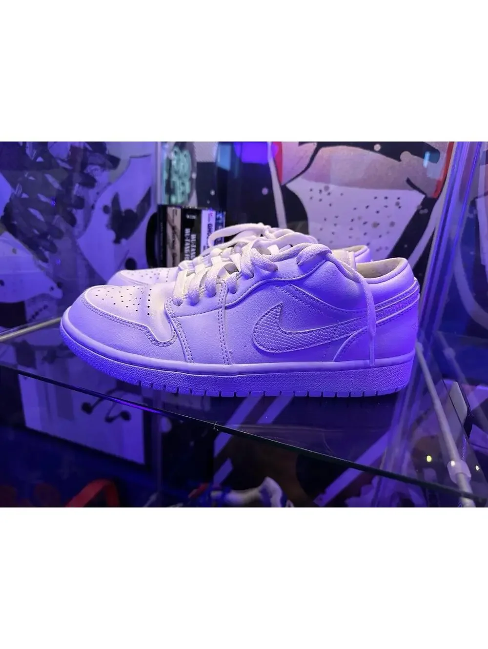 Nike Air Jordan 1 Low WHITE SIZE: WOMENS 9.5
